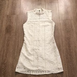 White formal dress